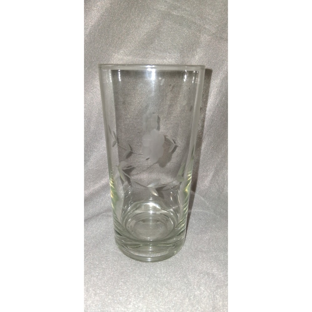 7‎ Javit 190-1 Collection Etched Tumbler Glasses 12 oz - Picture 3 of 6